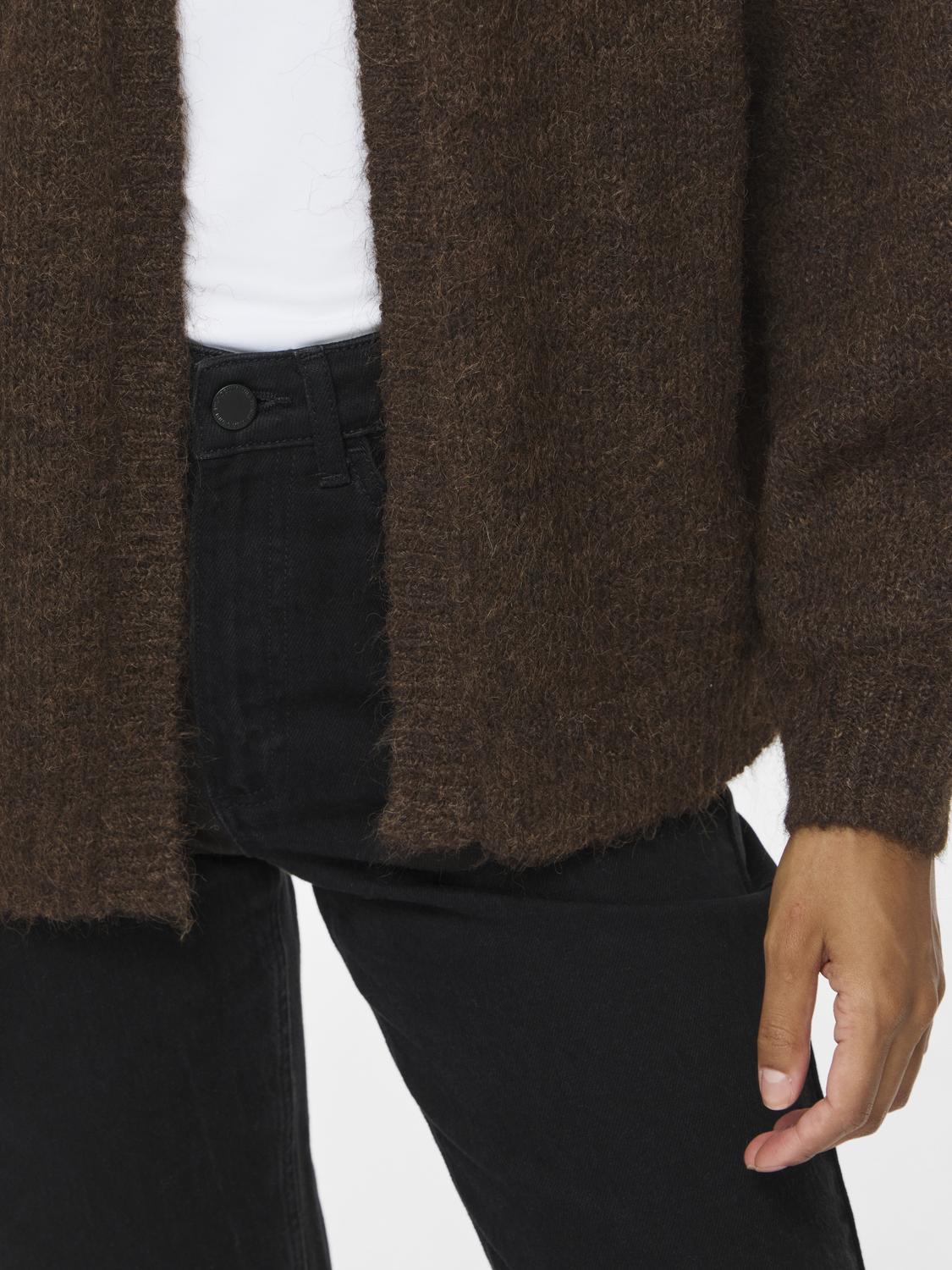 VILAMPE Knitted Cardigan - Coffee Bean - VERO MODA & VILA Bergvik